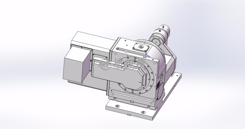 RTB170摇篮五轴传动件图纸详解